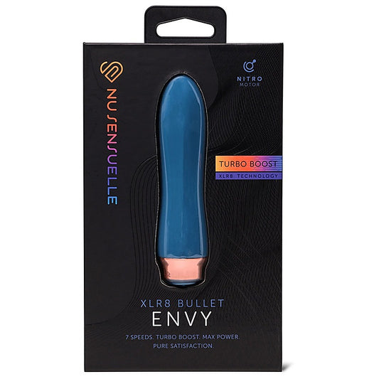 Envy Xlr8 Vibrating Bullet Massager By Nu Sensuelle - Bullet Vibrators