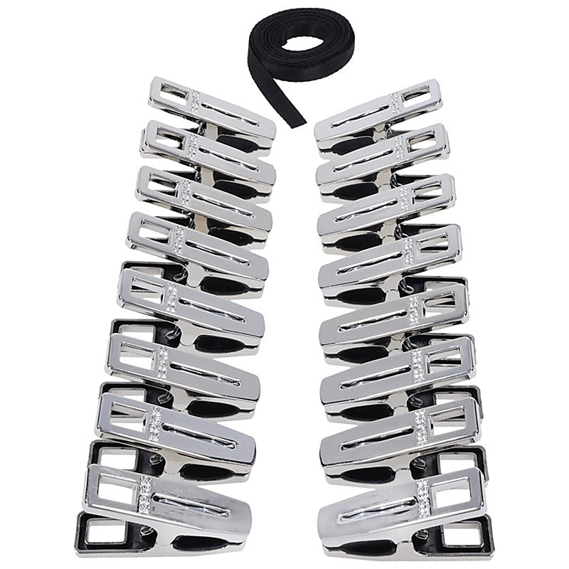 Edge Body Zipper Clothes Pins By Sportsheets - Her Fetish