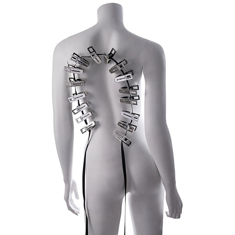 Edge Body Zipper Clothes Pins By Sportsheets - Her Fetish