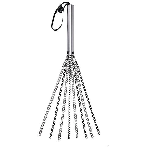Edge Bondage Play Chain Flogger By Sportsheets - Whips And Crops