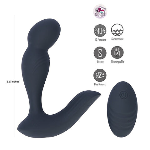 Colton Remote Control Vibrating Prostate Massager - Prostate Toys