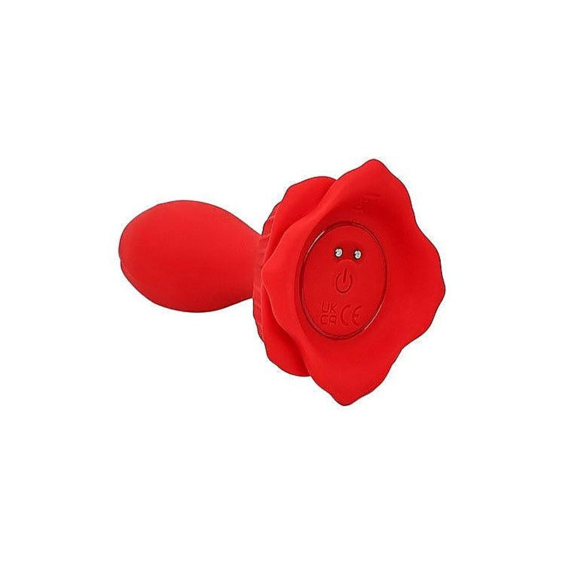 The Rosebud Vibrating Butt Plug By Adam & Eve - Butt Plugs