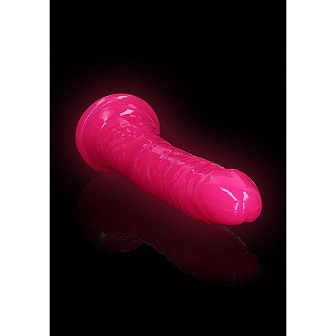 Realrock 29 Cm Slim Glow In The Dark Realistic Dong - Realistic Dildos