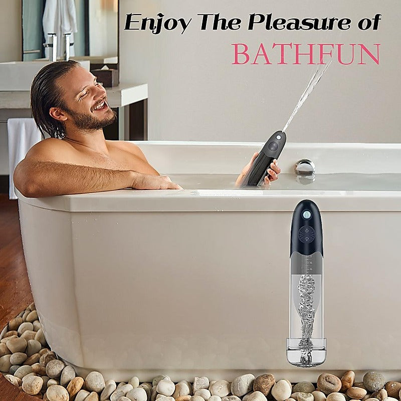 Luvpump Bathfun Waterproof Automatic Penis Pump - Penis Pumps And Stretchers