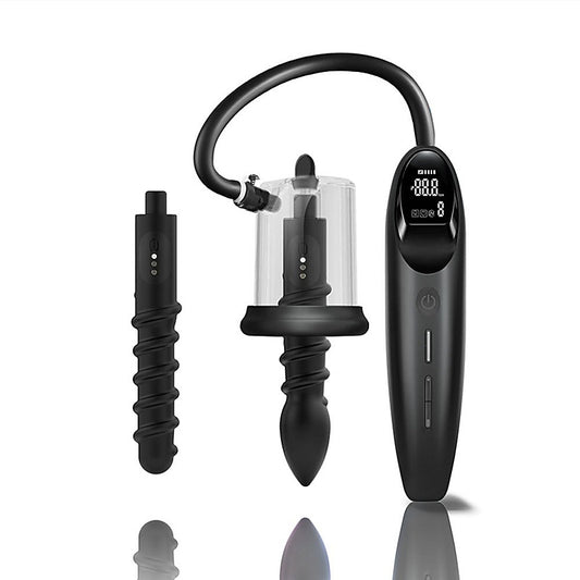 Shots LuvPump RosCup Pro Smart Anal Pump with Vibrating Probe