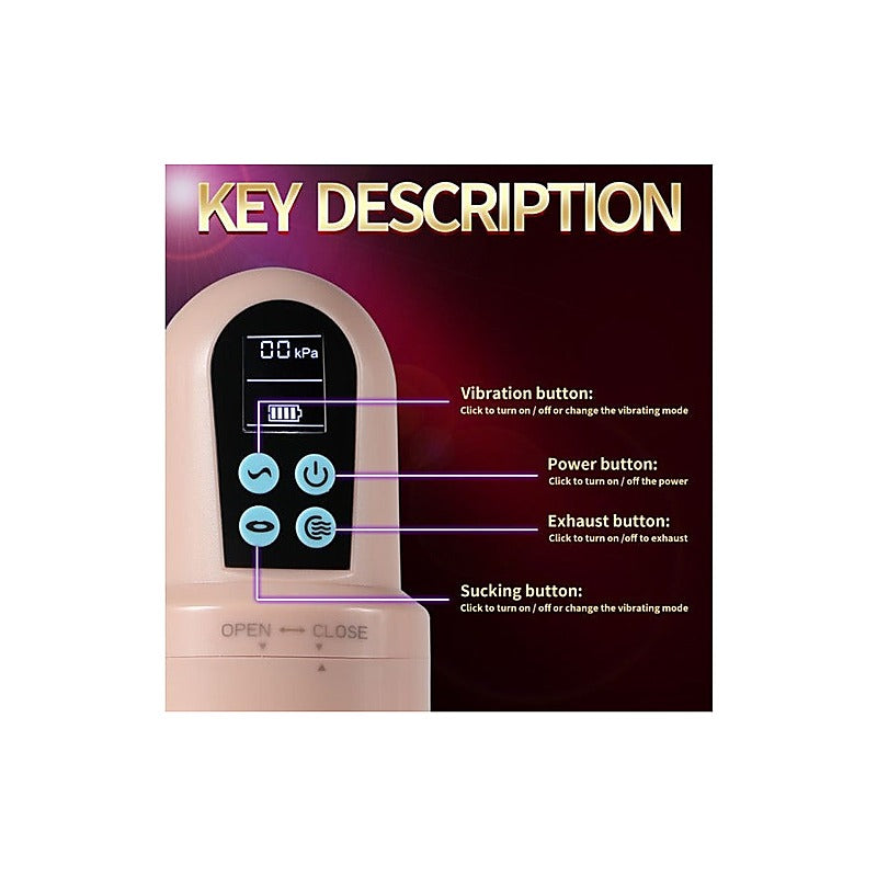 Suctroker Dual Density Vibrating Vaginal Masturbator V3 - Masturbators and Strokers