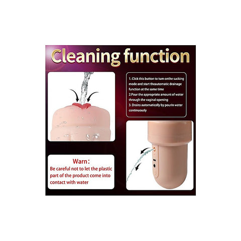Suctroker Dual Density Vibrating Vaginal Masturbator V3 - Masturbators and Strokers
