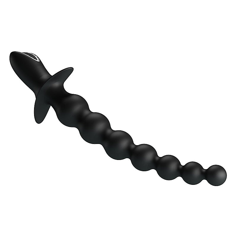 Rechargeable Rigdon Vibrating Anal Play Beads By Baile - Anal Beads and Balls