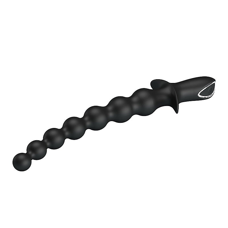 Rechargeable Rigdon Vibrating Anal Play Beads By Baile - Anal Beads and Balls