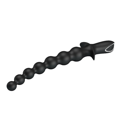 Rechargeable Rigdon Vibrating Anal Play Beads By Baile - Anal Beads and Balls