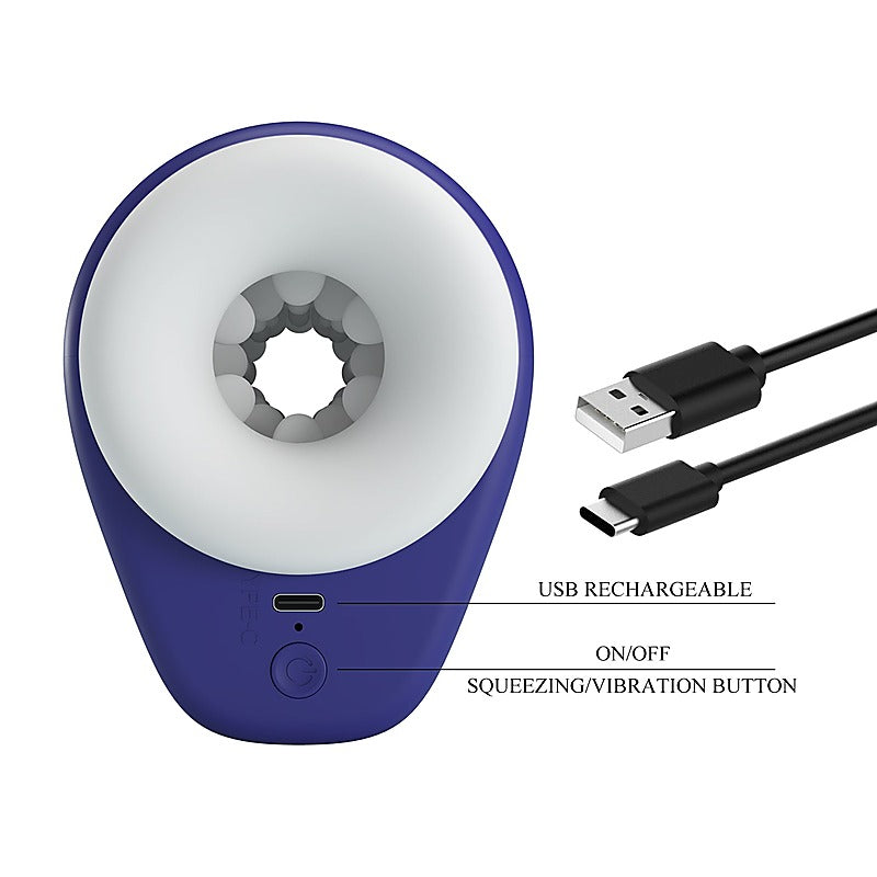 Dj Girl Perfect Vibrating Male Stroker By Baile - Masturbators and Strokers
