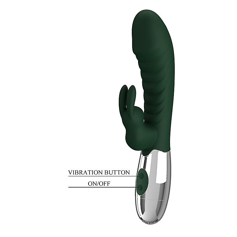 Naughty Bunny Rechargeable Silicone Rabbit Vibrator By Baile - Rabbit Vibrators