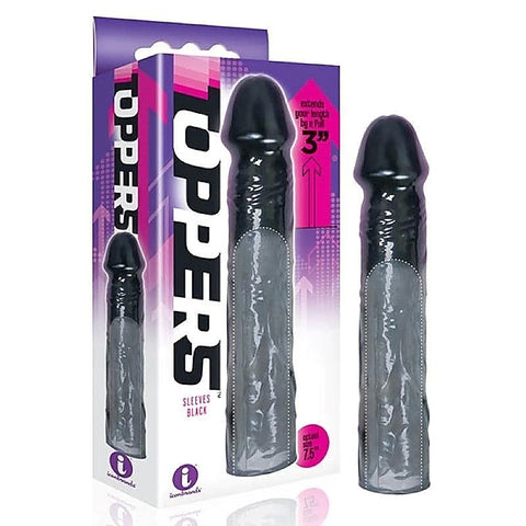 The 9'S Toppers - Extender Sleeve By Icon Brands - Penis Sleeves and Extenders