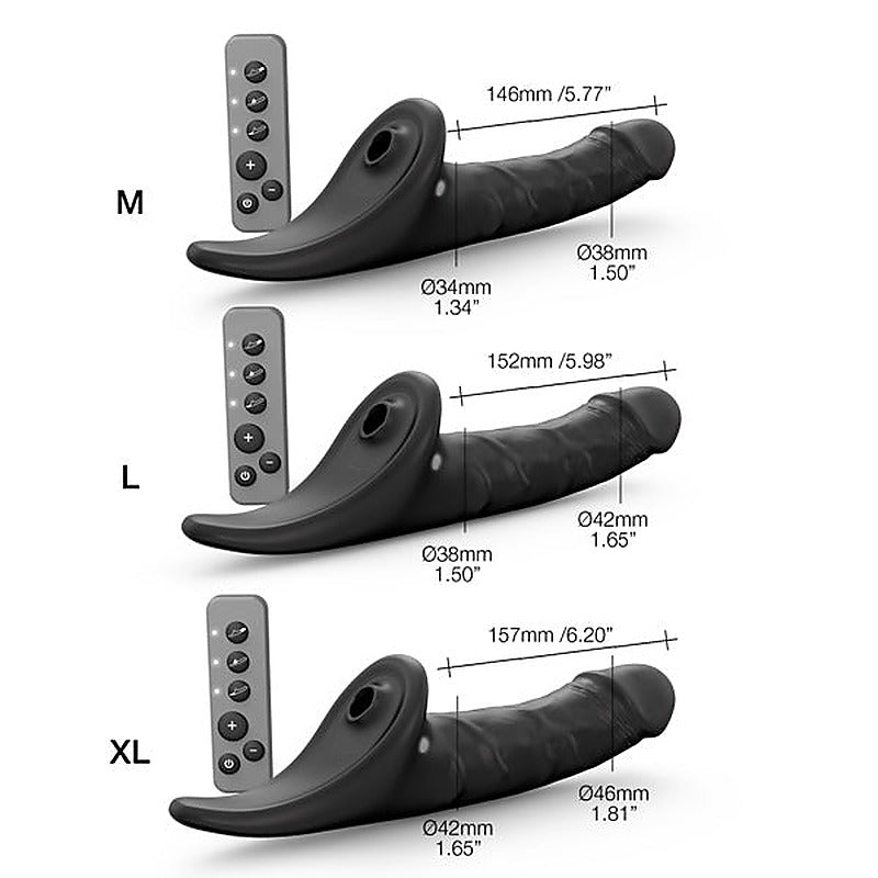 Multi Orgasm Realistic Strap On Dildo By Strap-On-Me - Strap On Sextoys