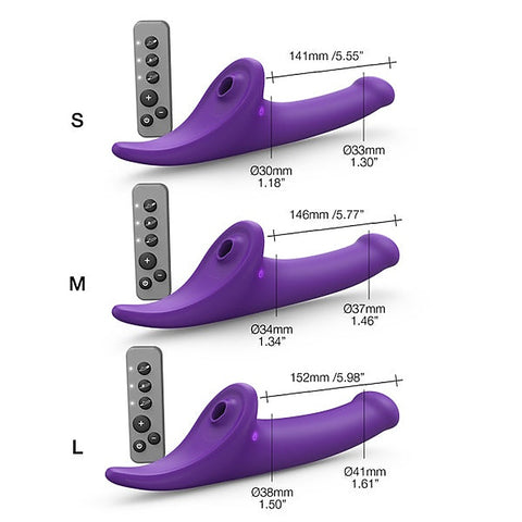 Multi Orgasm Vibrating Strap On Dildo By Strap-On-Me - Strap On Sextoys
