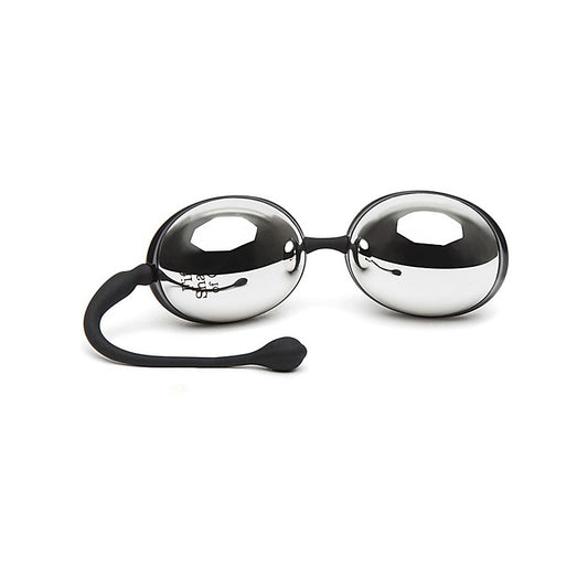 Fifty Shades of Grey Inner Goddess Silver Jiggle Balls 67g - Love Eggs and Kegel Exercisers