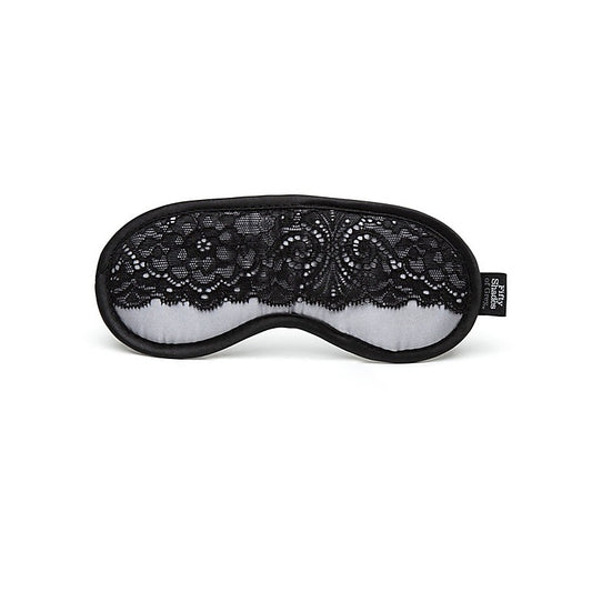 Fifty Shades of Grey Play Nice Satin and Lace Blindfold - Masks And Blindfolds