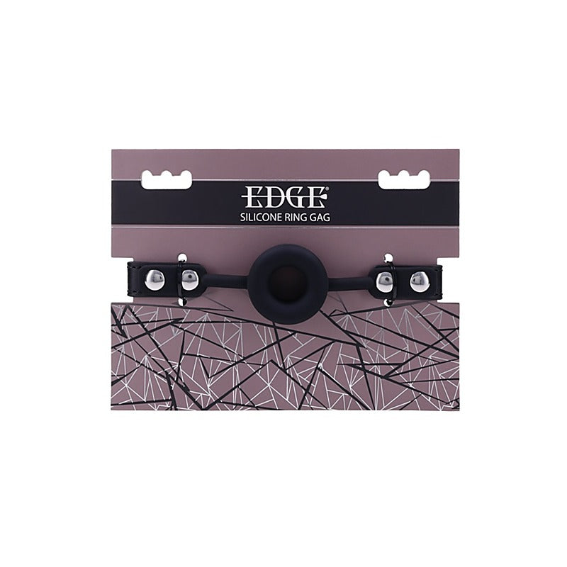 Edge by Sportsheets Silicone Ring Bondage Gag - Bondage Gags and Bits