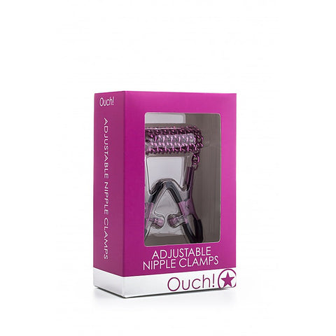 Shots Toys Adjustable Womens Nipple Clamps