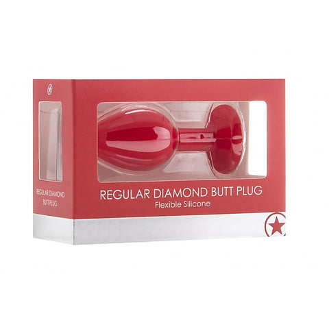Diamond Silicone Butt Plug By Shots Toys - Butt Plugs