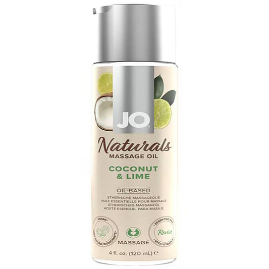 System JO Naturals Oil Based Massage Oil 120 ml