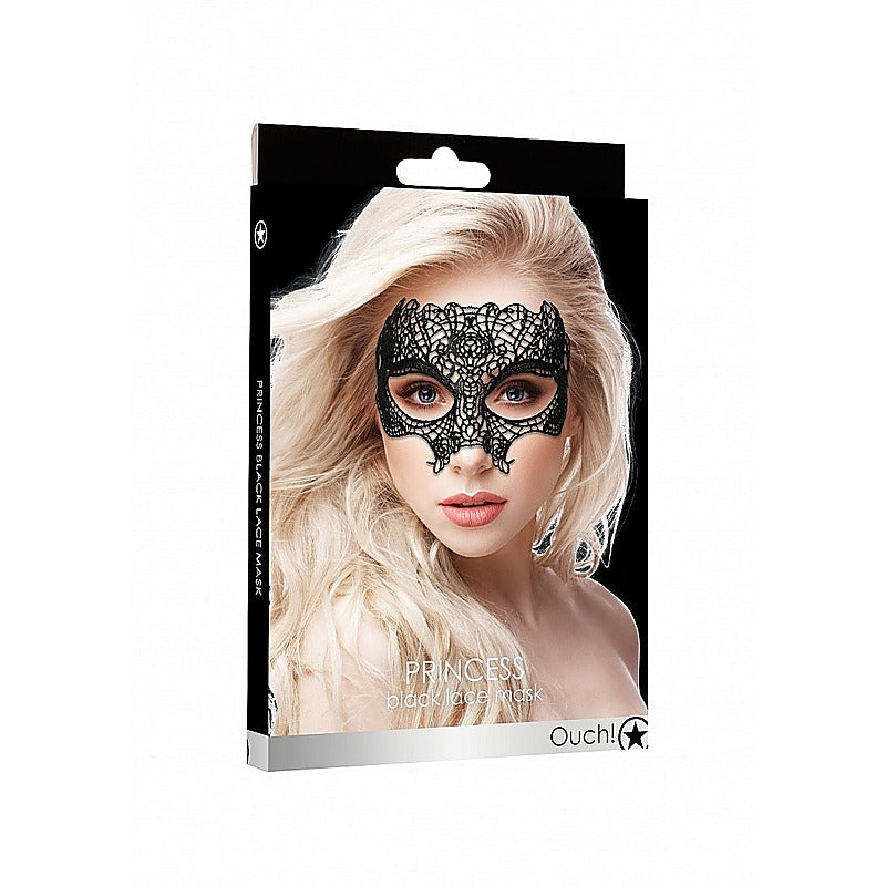 Hand Made Princess Fetish Lace Mask By Shots Toys - Masks And Blindfolds