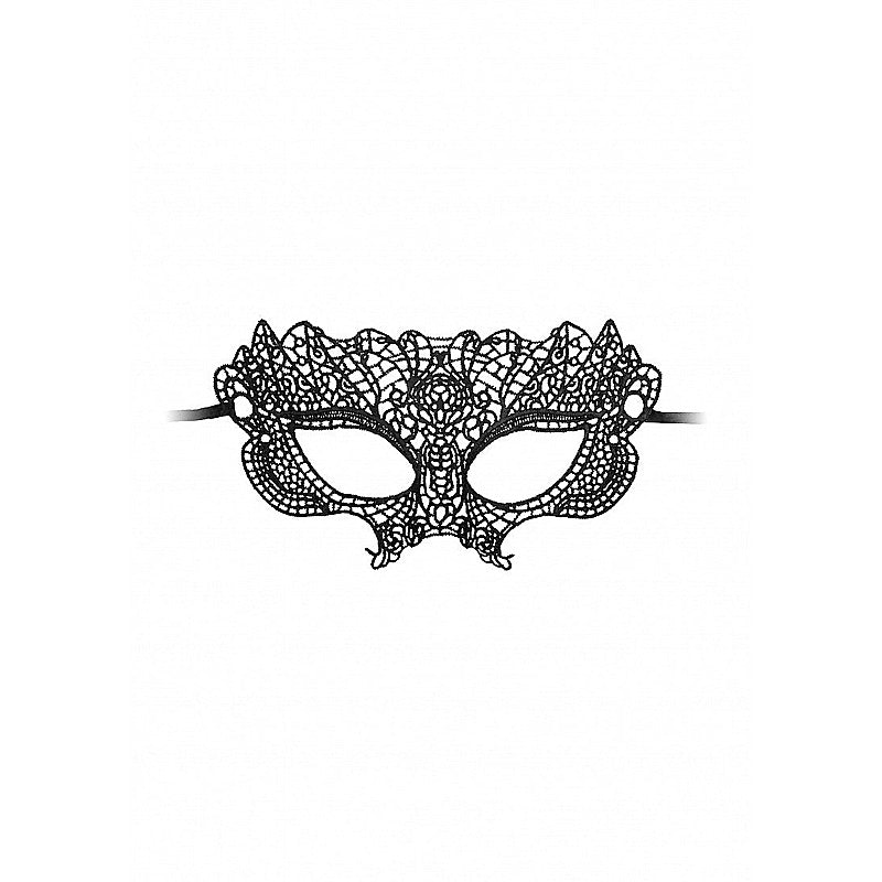 Hand Made Princess Fetish Lace Mask By Shots Toys - Masks And Blindfolds