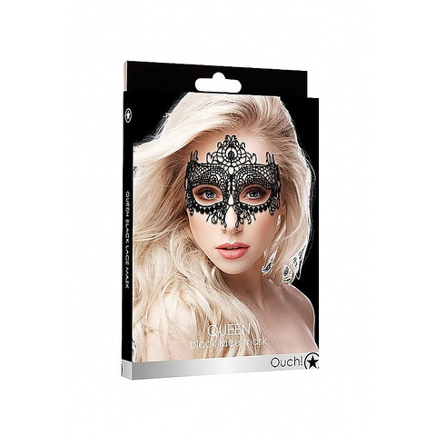 Easy To Wear Bondage Lace Mask By Shots Queen - Masks And Blindfolds