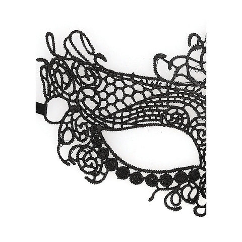 Easy To Wear Bondage Lace Mask By Shots Queen - Masks And Blindfolds