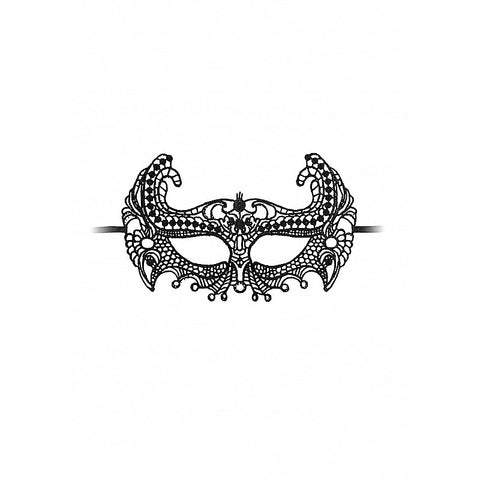 Empress Hand Made High Quality Lace Mask By Shots Toys - Masks And Blindfolds