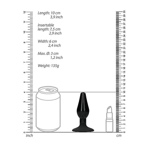 Pointed Interchangeable Butt Plug Set Medium By Shots Toys - Butt Plugs