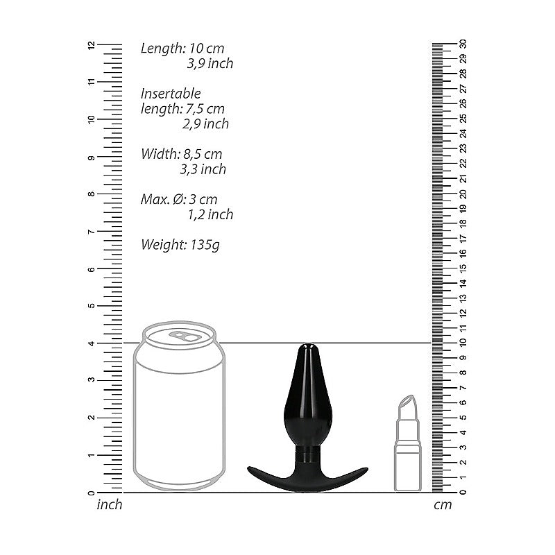 Pointed Interchangeable Butt Plug Set Medium By Shots Toys - Butt Plugs