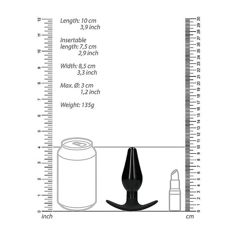 Pointed Interchangeable Butt Plug Set Medium By Shots Toys - Butt Plugs