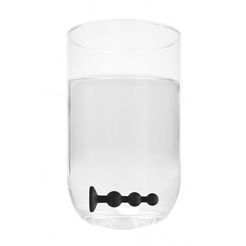 Silicone Butt Plug With Diamond Gem Base By Shots Toys - Butt Plugs