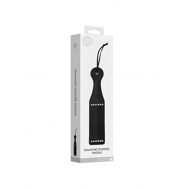 Diamond Studded Paddle by Shots Toys - Paddles And Slappers