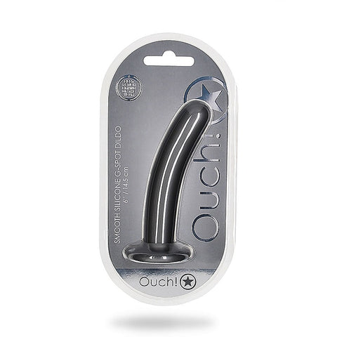 Shots Toys Smooth Silicone G-spot Suction Cup Dildo 14.5 cm