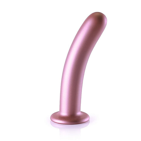 Shots Toys Smooth Silicone Suction G-Spot Dildo 17 cm