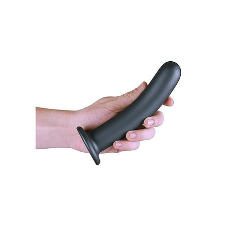 Shots Toys Smooth Silicone Suction G-Spot Dildo 17 cm