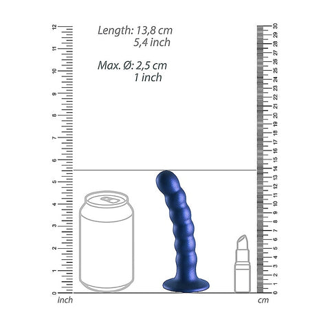 Shots Toys Beaded Silicone G-Spot Dildo 13 cm