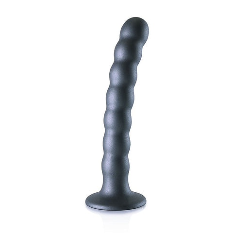 Shots Toys Beaded Suction Cup G-Spot Dildo 16.5 cm