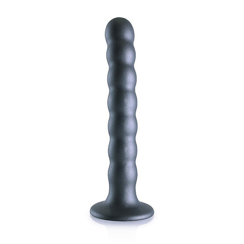 Shots Toys Beaded Suction Cup G-Spot Dildo 16.5 cm