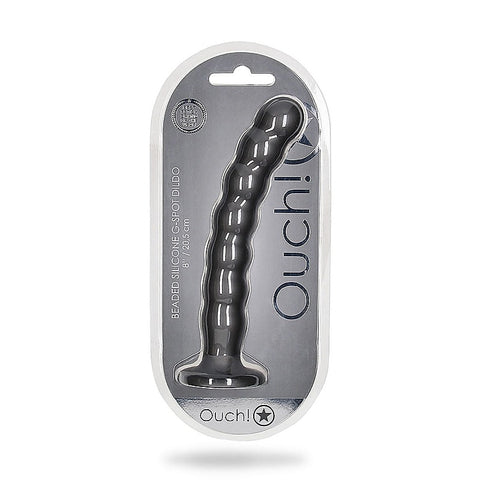 Shots Toys Suction Base Beaded G-Spot Dildo 20.5 cm
