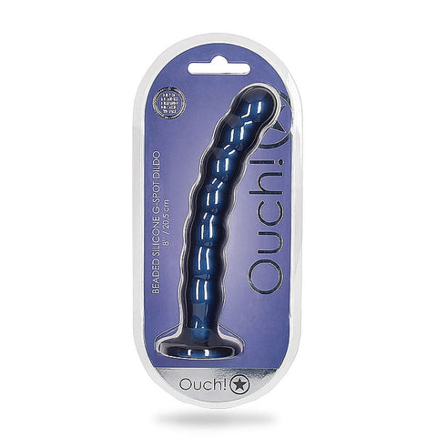 Shots Toys Suction Base Beaded G-Spot Dildo 20.5 cm