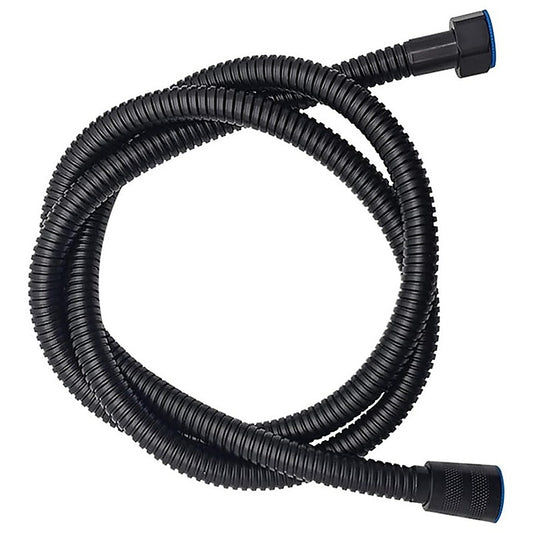 BDStyle Stainless Steel Kink Free Shower Hose Black