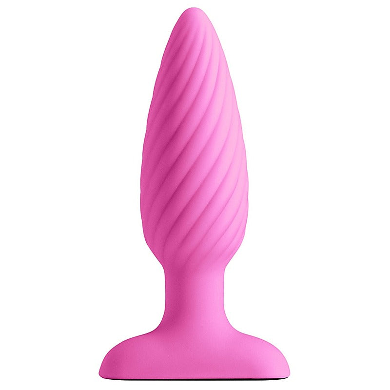 Inya Swirl Vibrating Anal Plug By Ns Novelties - Butt Plugs
