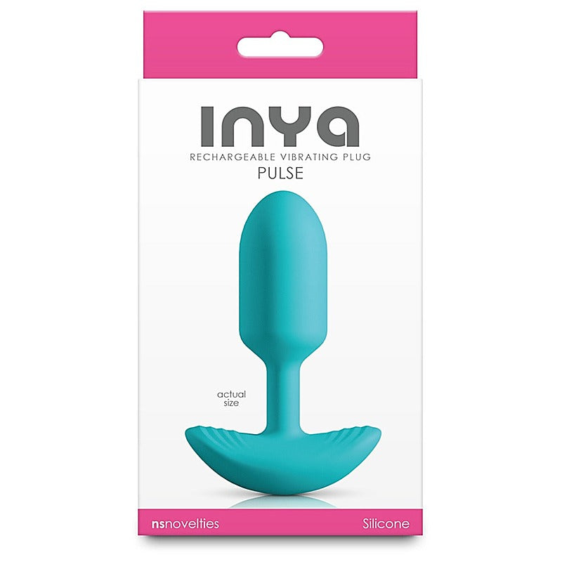 Inya Pulse Rechargeable Vibrating Anal Plug By Ns Novelties - Butt Plugs