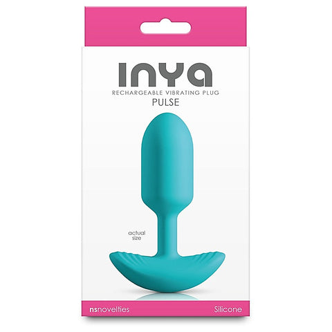 Inya Pulse Rechargeable Vibrating Anal Plug By Ns Novelties - Butt Plugs