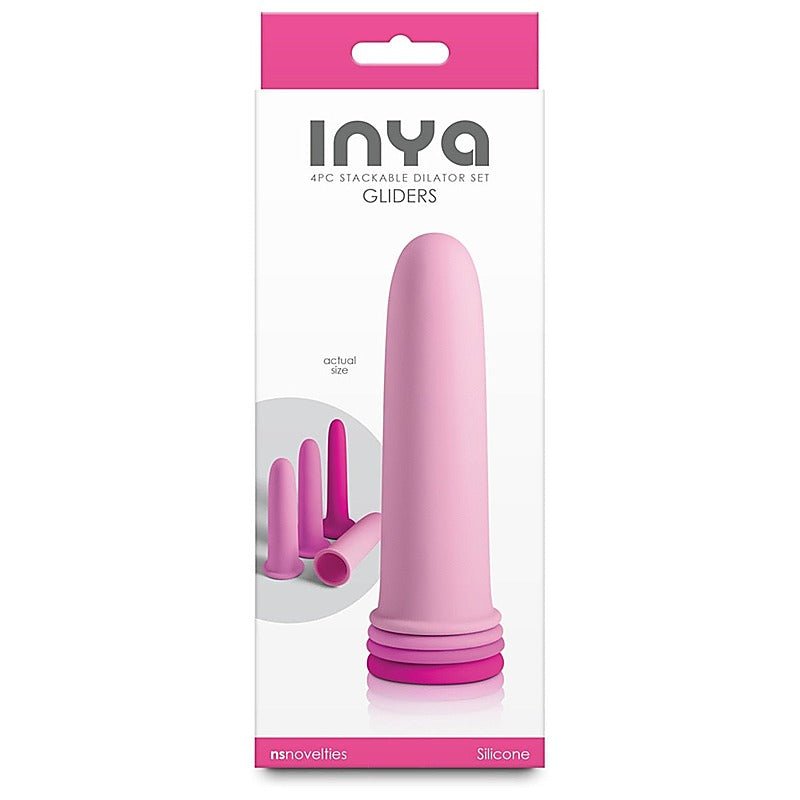 Inya Gliders 4 Piece Stackable Dilator Set By Ns Novelties - Butt Plugs