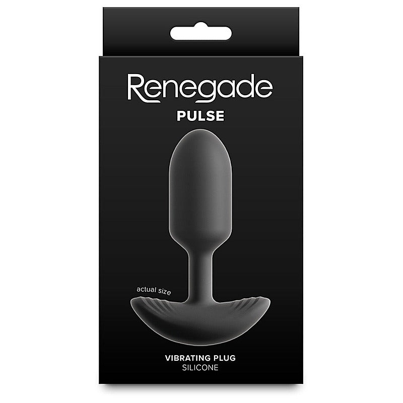 Renegade Pulse Vibrating Silicone Anal Plug By Ns Novelties - Butt Plugs