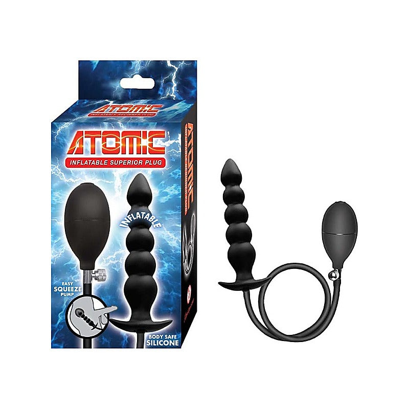 Atomic Inflatable Superior Silicone Butt Plug By Nasstoys - Butt Plugs